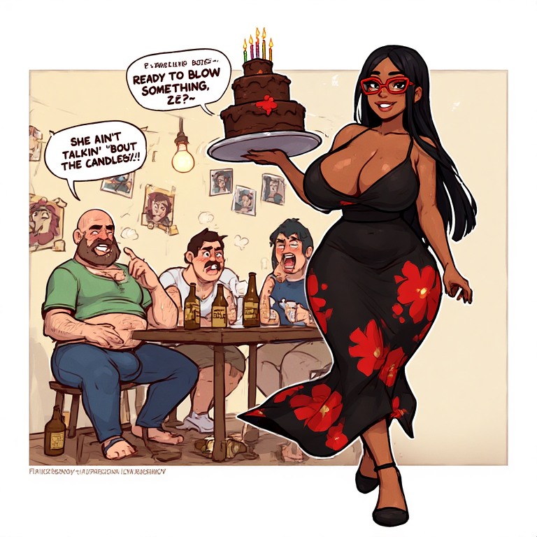 Sirleide's Adventures - ZeMaria Birthday page 4 full