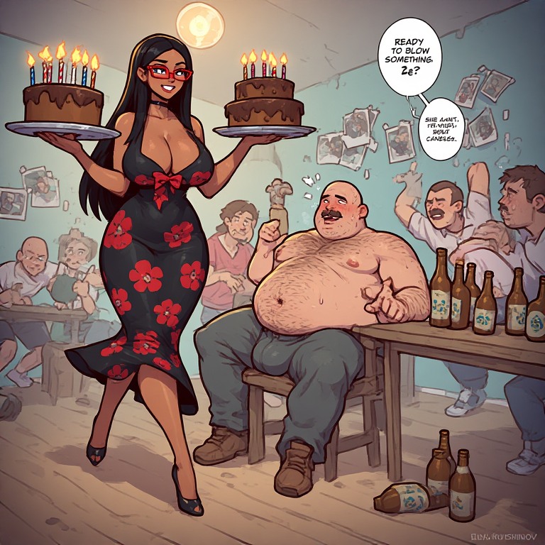 Sirleide's Adventures - ZeMaria Birthday page 5 full