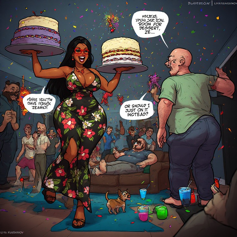 Sirleide's Adventures - ZeMaria Birthday page 6 full