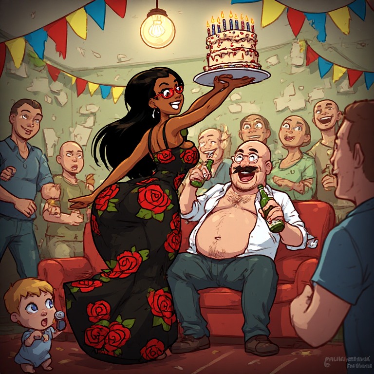 Sirleide's Adventures - ZeMaria Birthday page 7 full