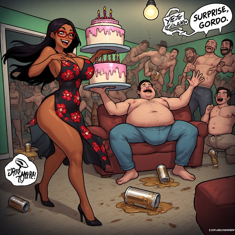 Sirleide's Adventures - ZeMaria Birthday page 9 full