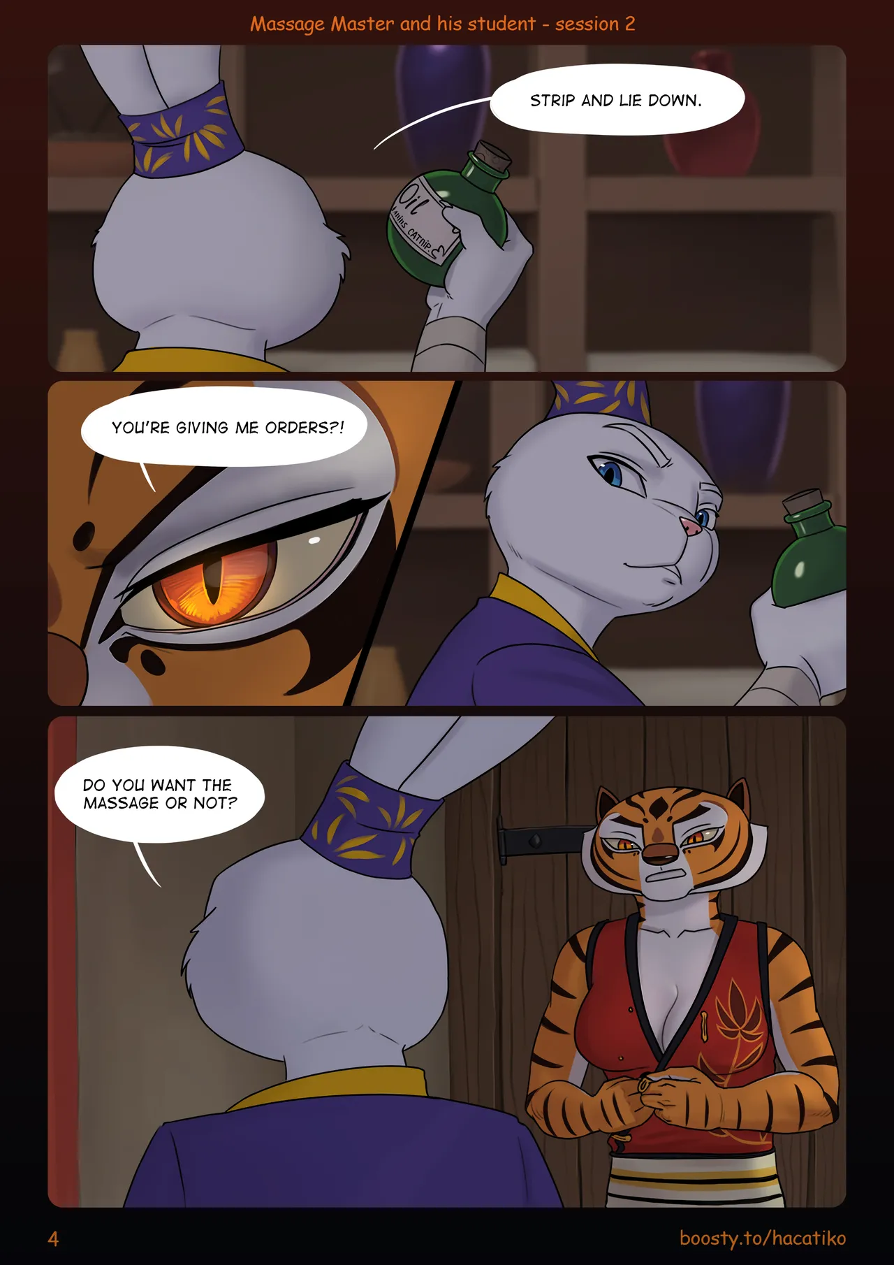 Massage master and his student - Session 2 page 5 full
