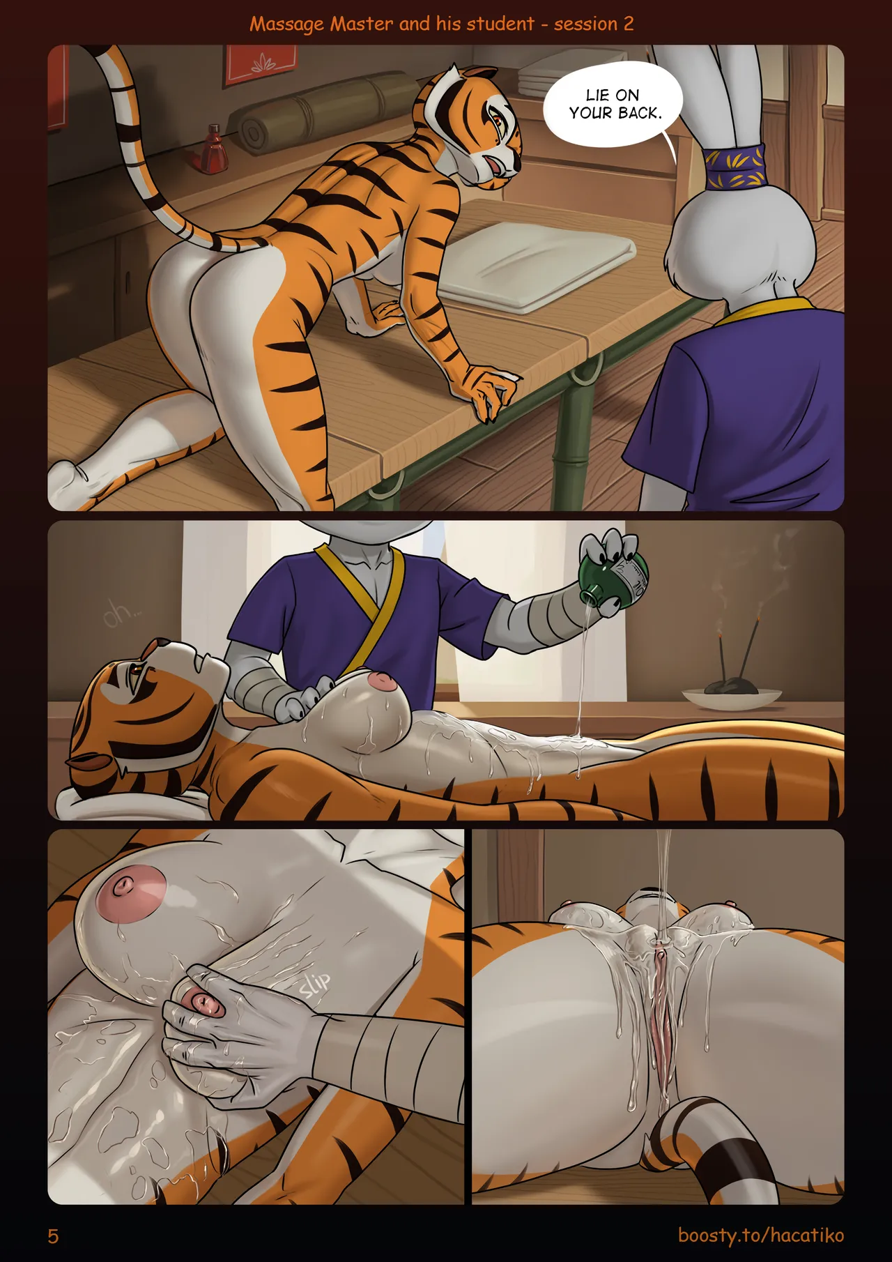 Massage master and his student - Session 2 page 6 full