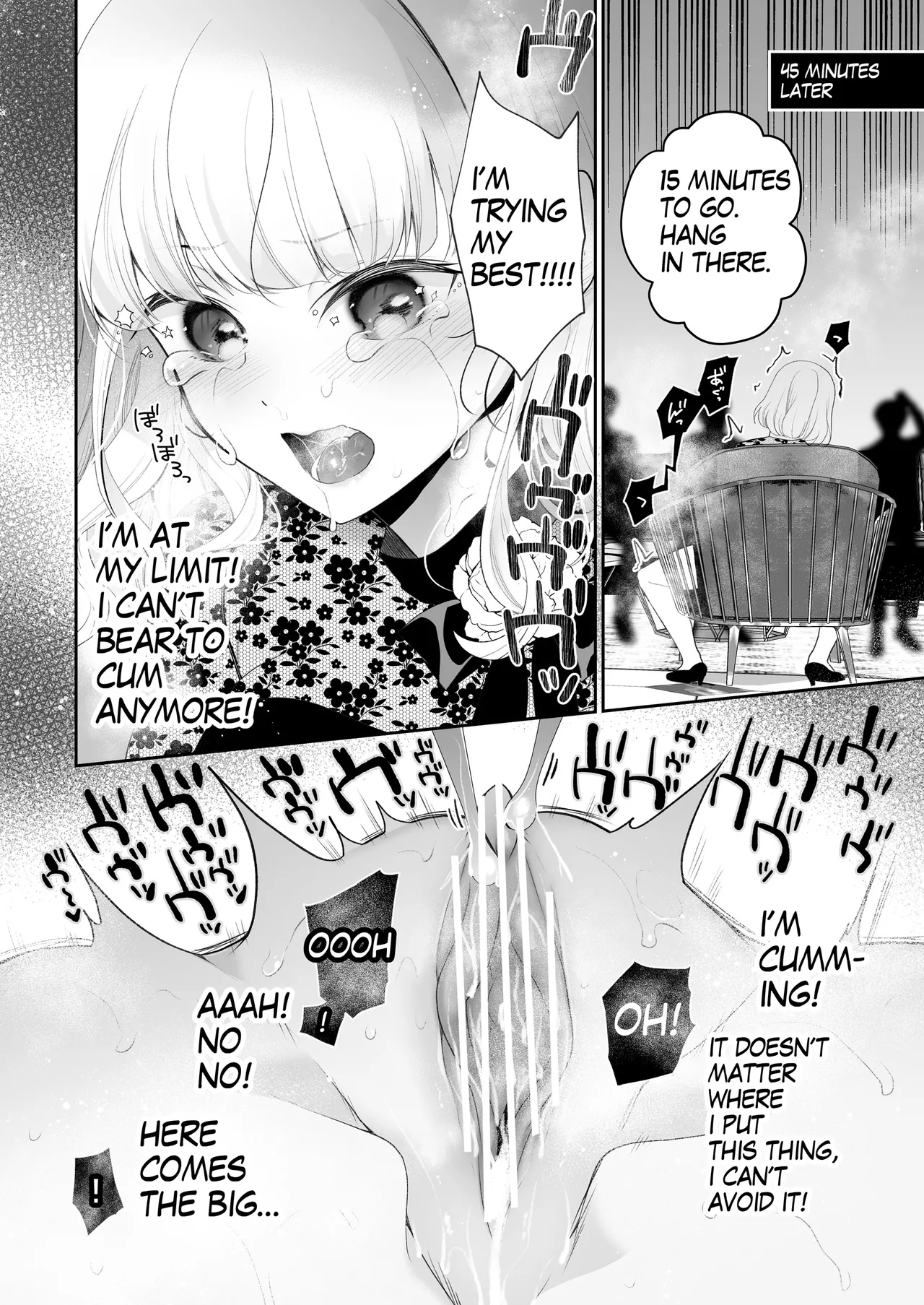 Idol-chan Clit Torture Endurance Manga 8page page 6 full