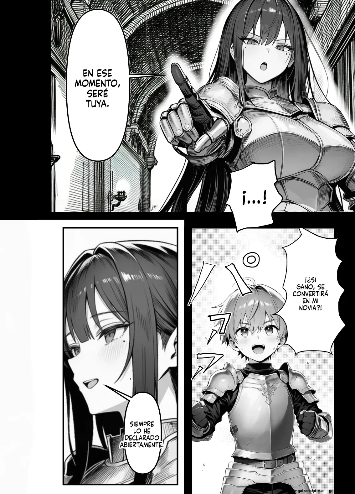 Comandante Caballero Femenina, Caída Femenina de Sumisión NTR-El día en que la líder anhelante Ortina perdió-|Pelotón Bostezo de la Noche page 5 full