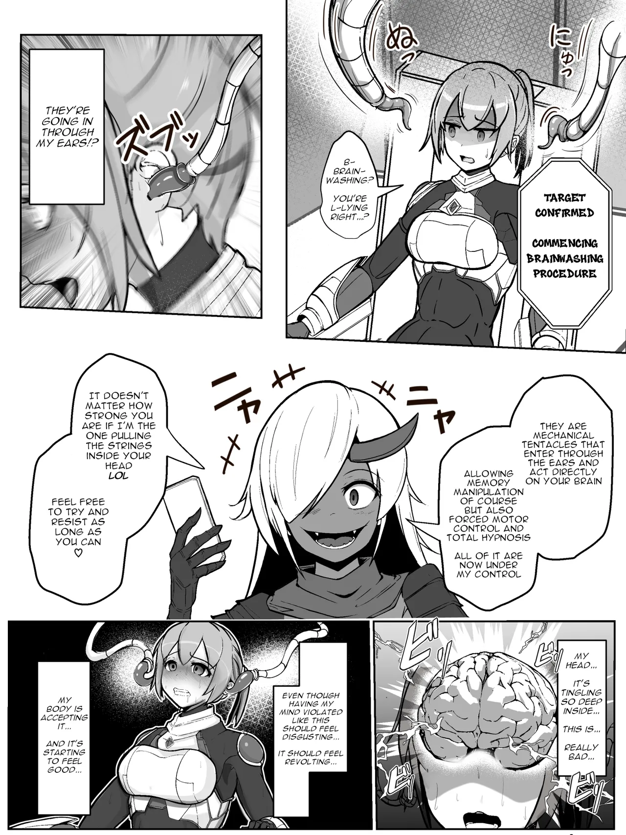 Soukou Senki Assault Blue ~Haiboku Heroine Subete o Ubaware Zetsubousu~ page 9 full