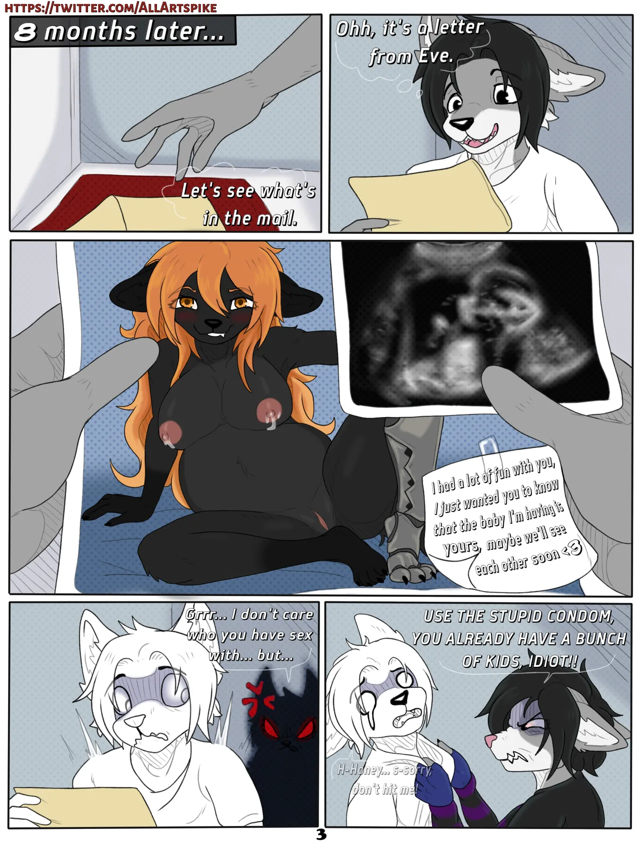 spikethefurry no canon comics ENG page 3 full