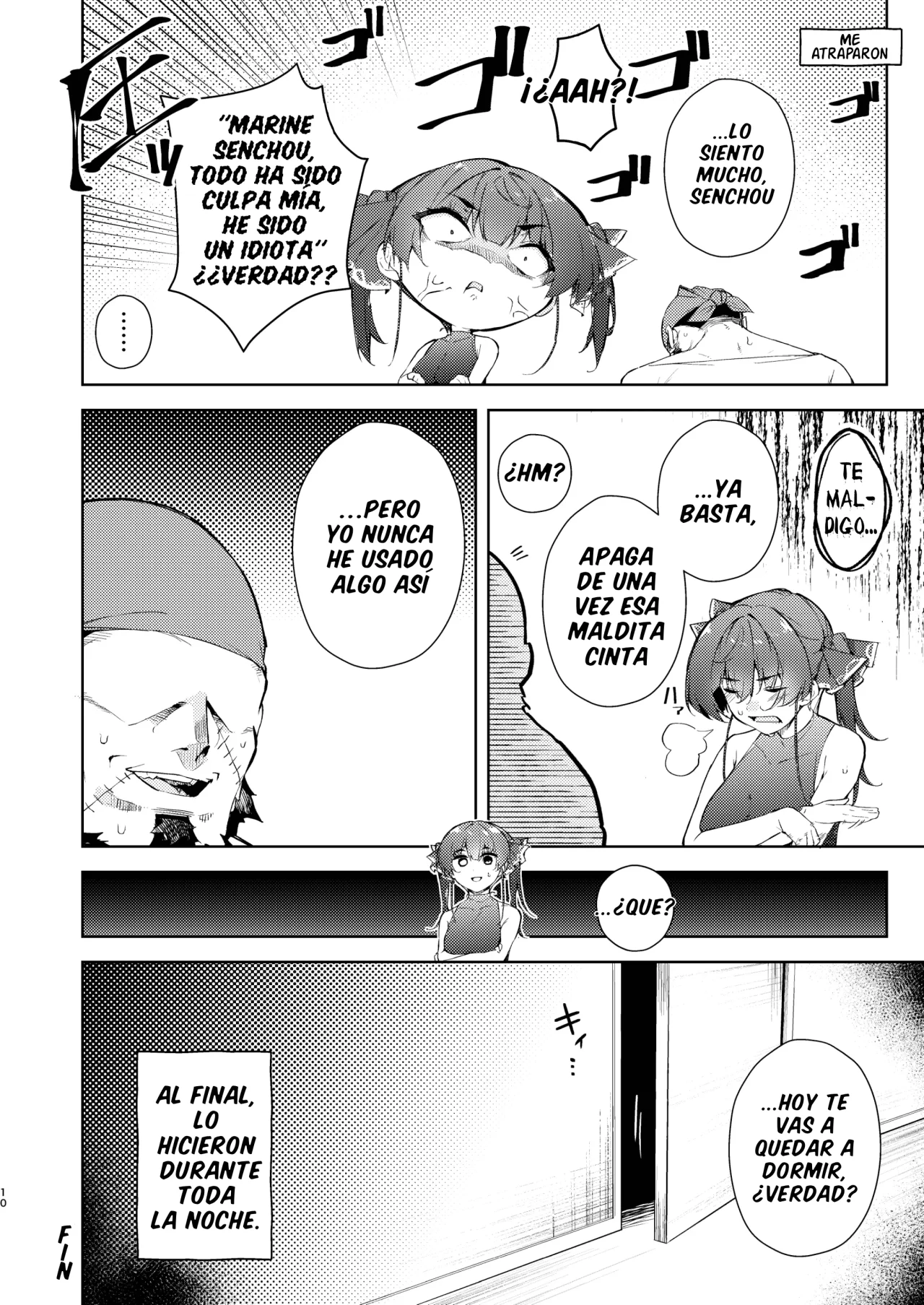 Senchou no Jorei Hon｜El Exorcismo de Senchou page 10 full
