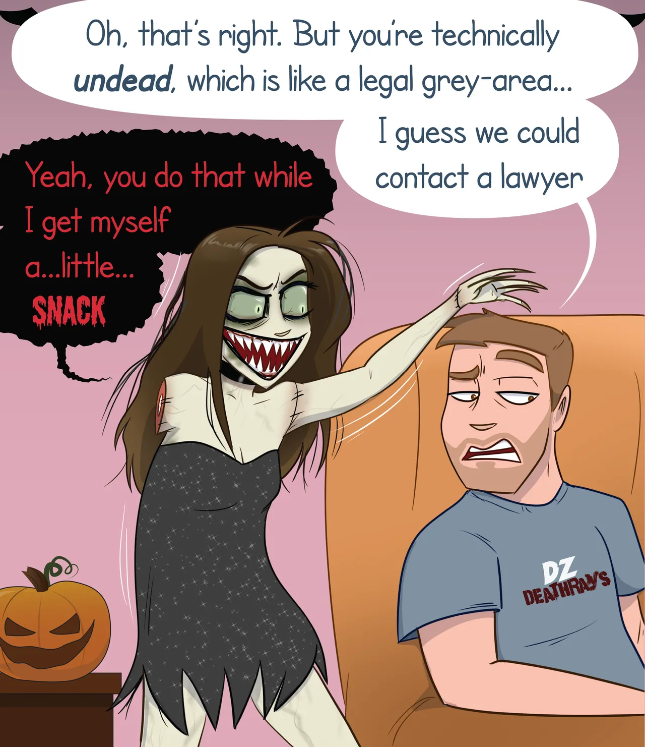 Zombie Mommy page 4 full