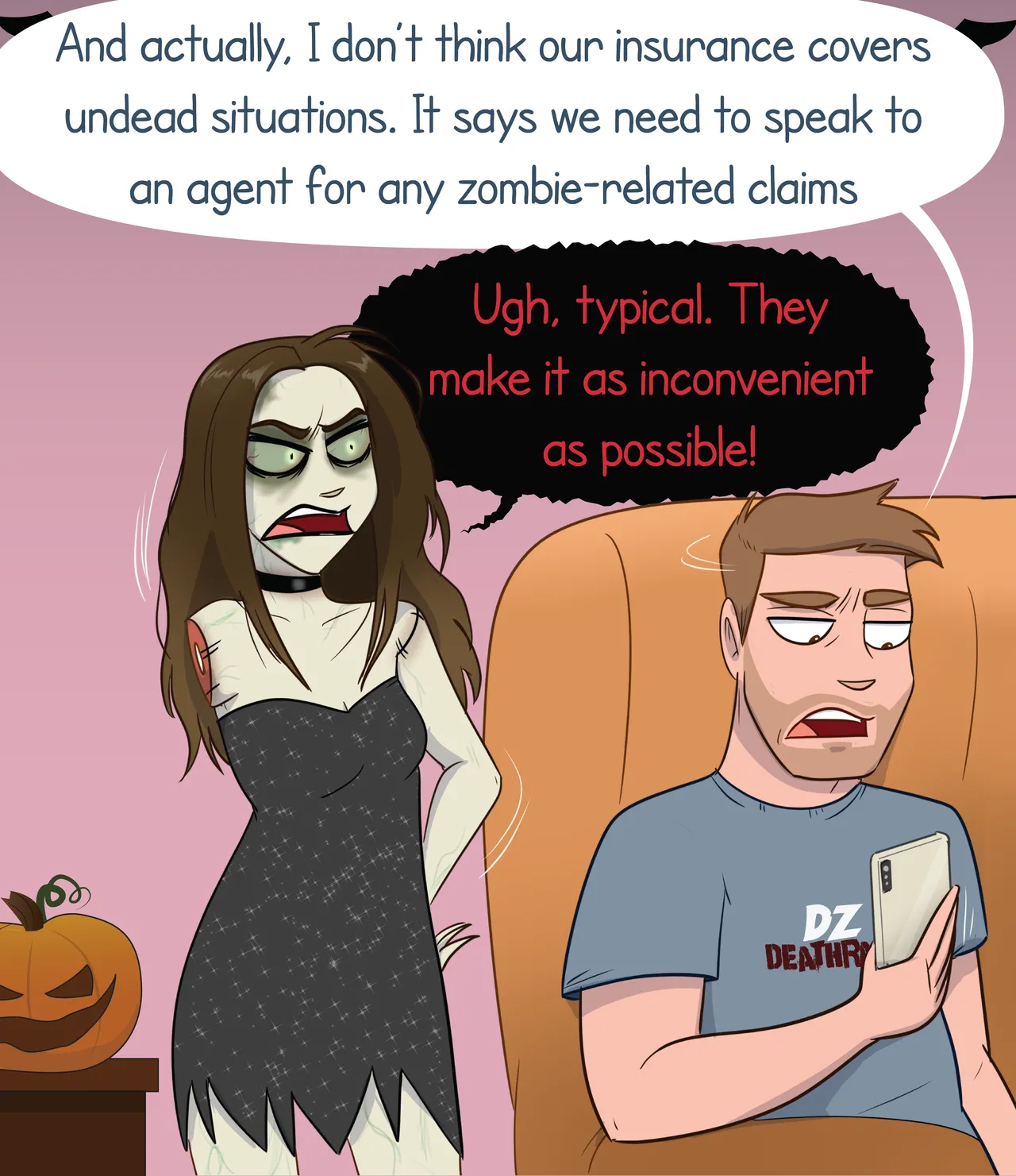 Zombie Mommy page 5 full