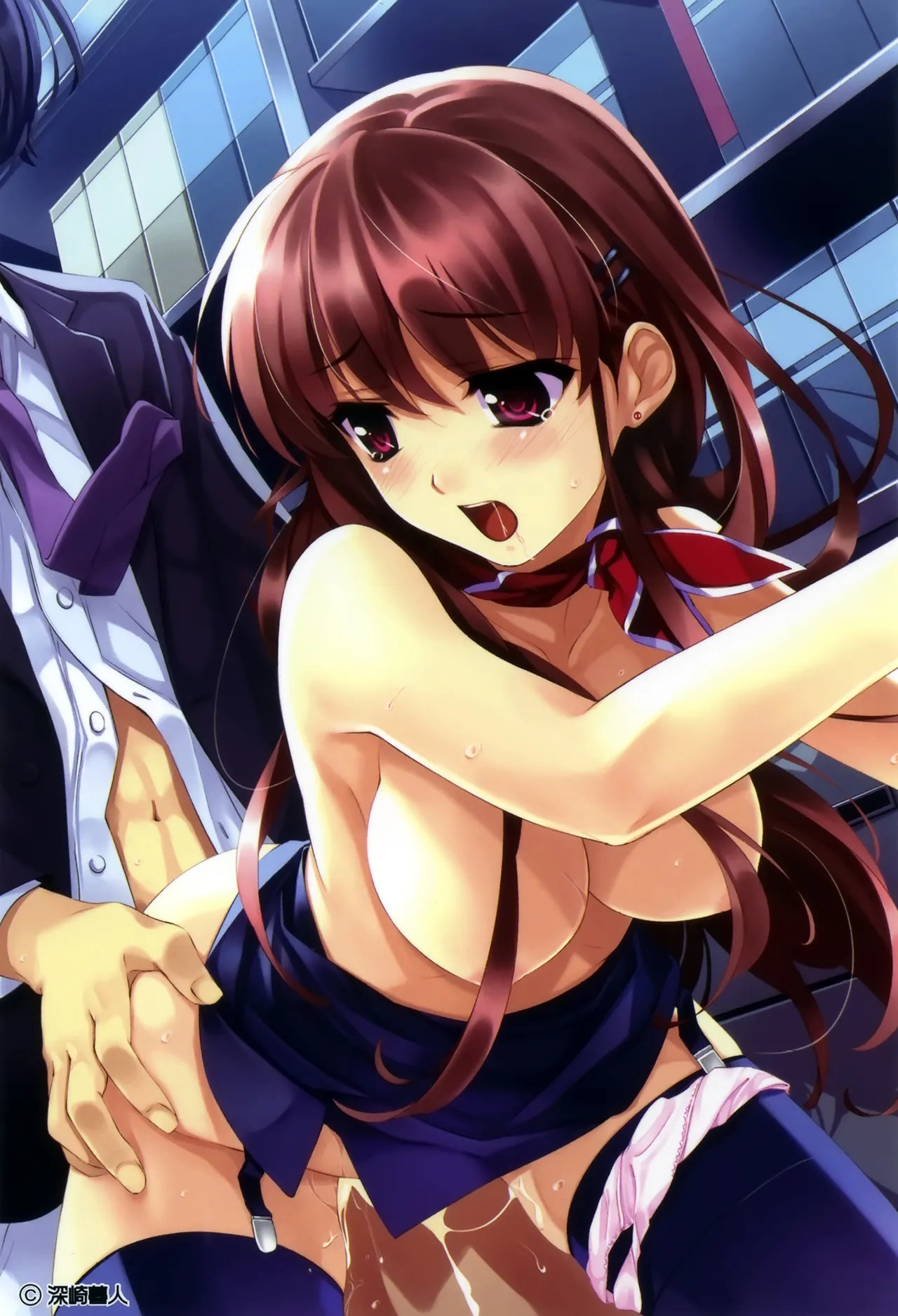 Cover pages of Comic Aun illustrated by Misaki Kurehito page 8 full