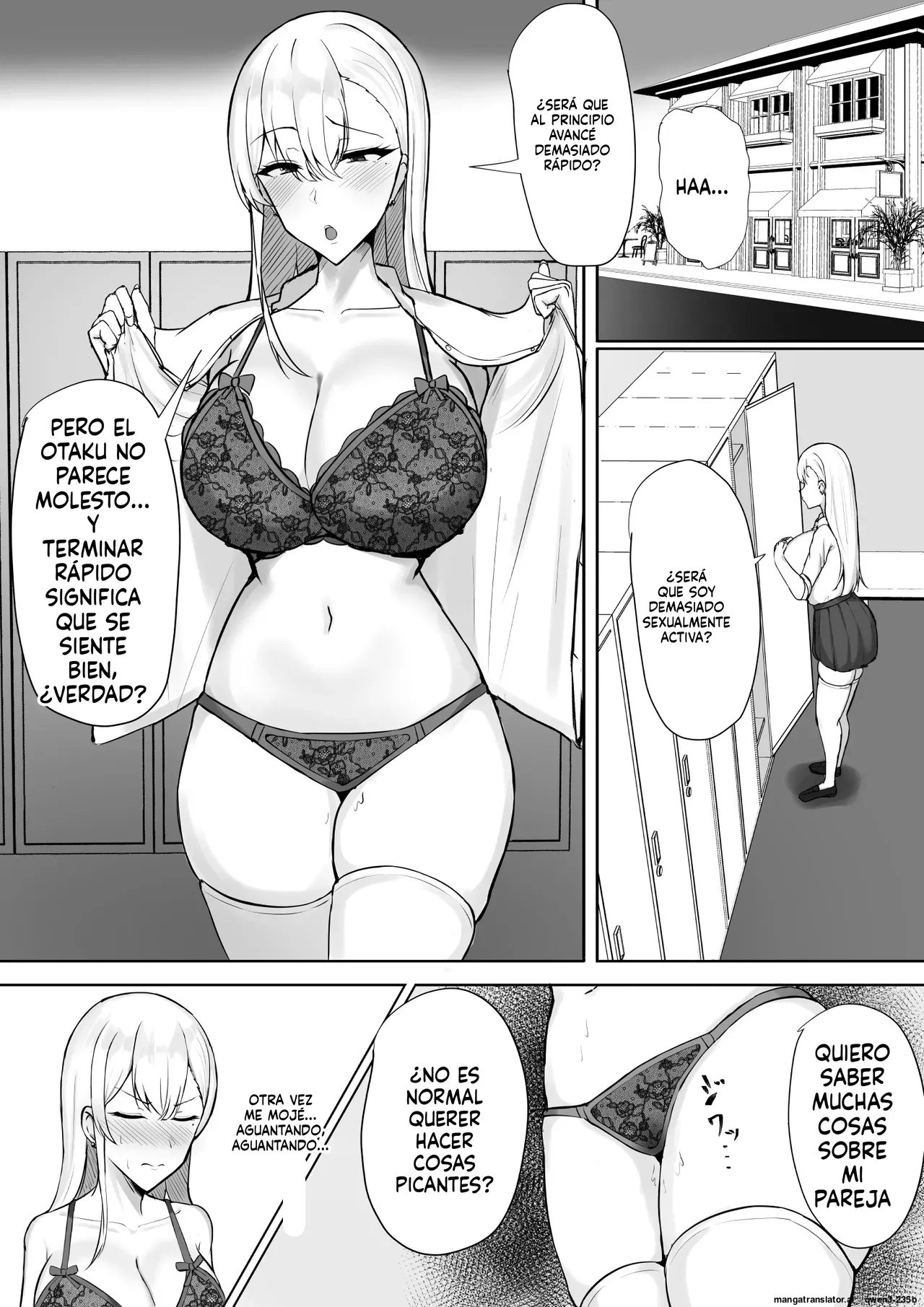 Es una chica y le gustan los hombres más fuertes que los otaku page 7 full