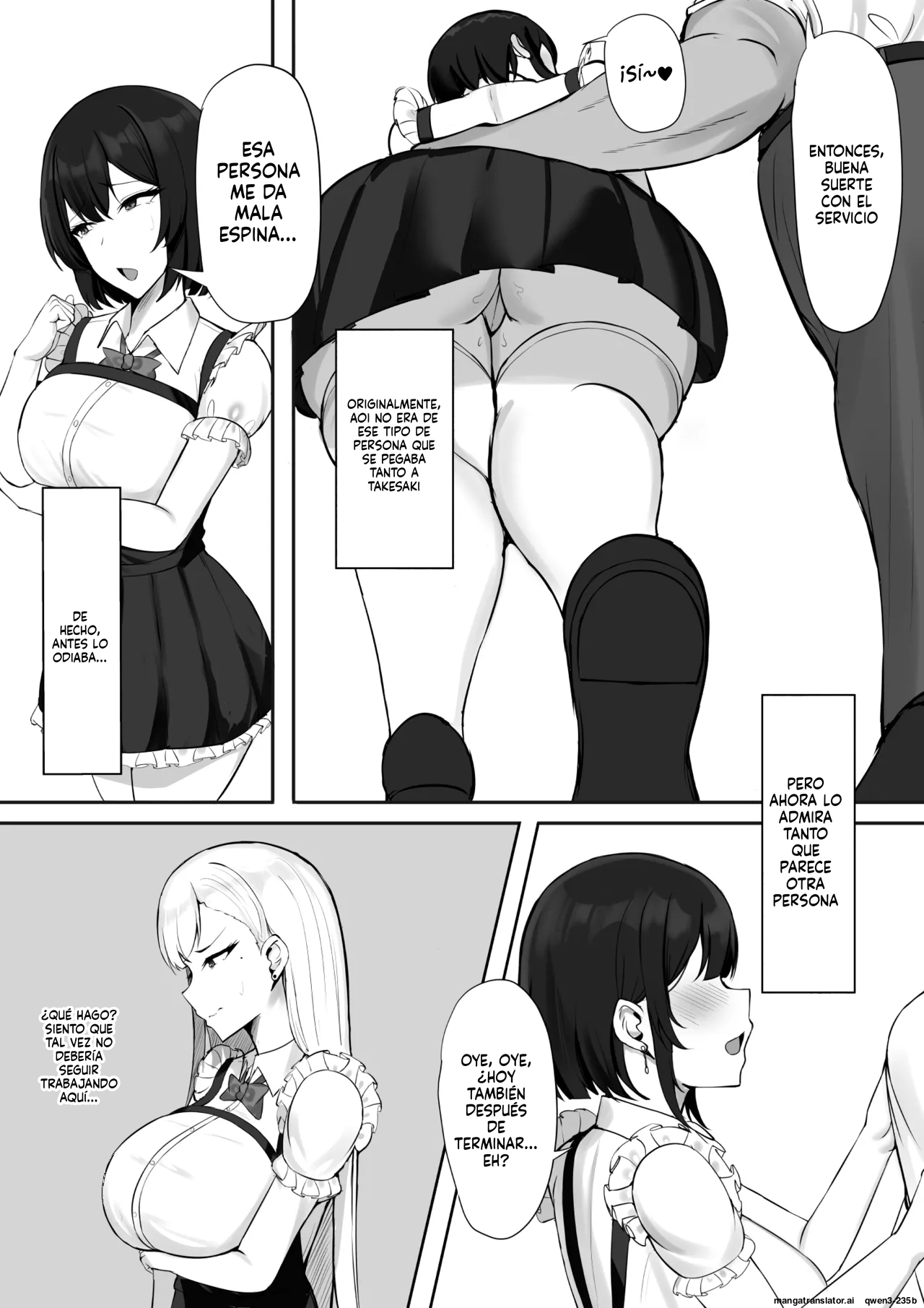 Es una chica y le gustan los hombres más fuertes que los otaku page 9 full