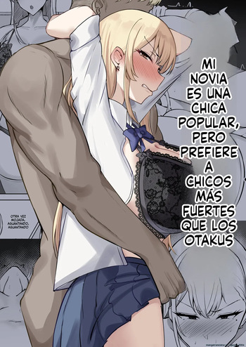 Es una chica y le gustan los hombres más fuertes que los otaku cover