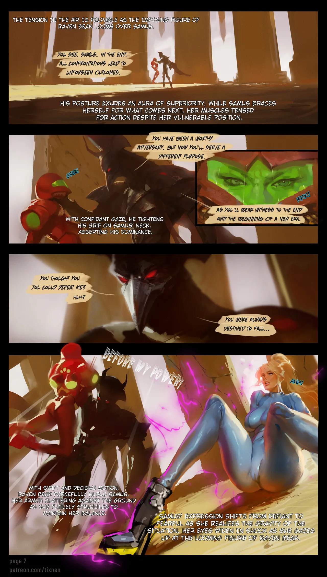 Tixnen Samus &amp; Raven Beak page 2 full