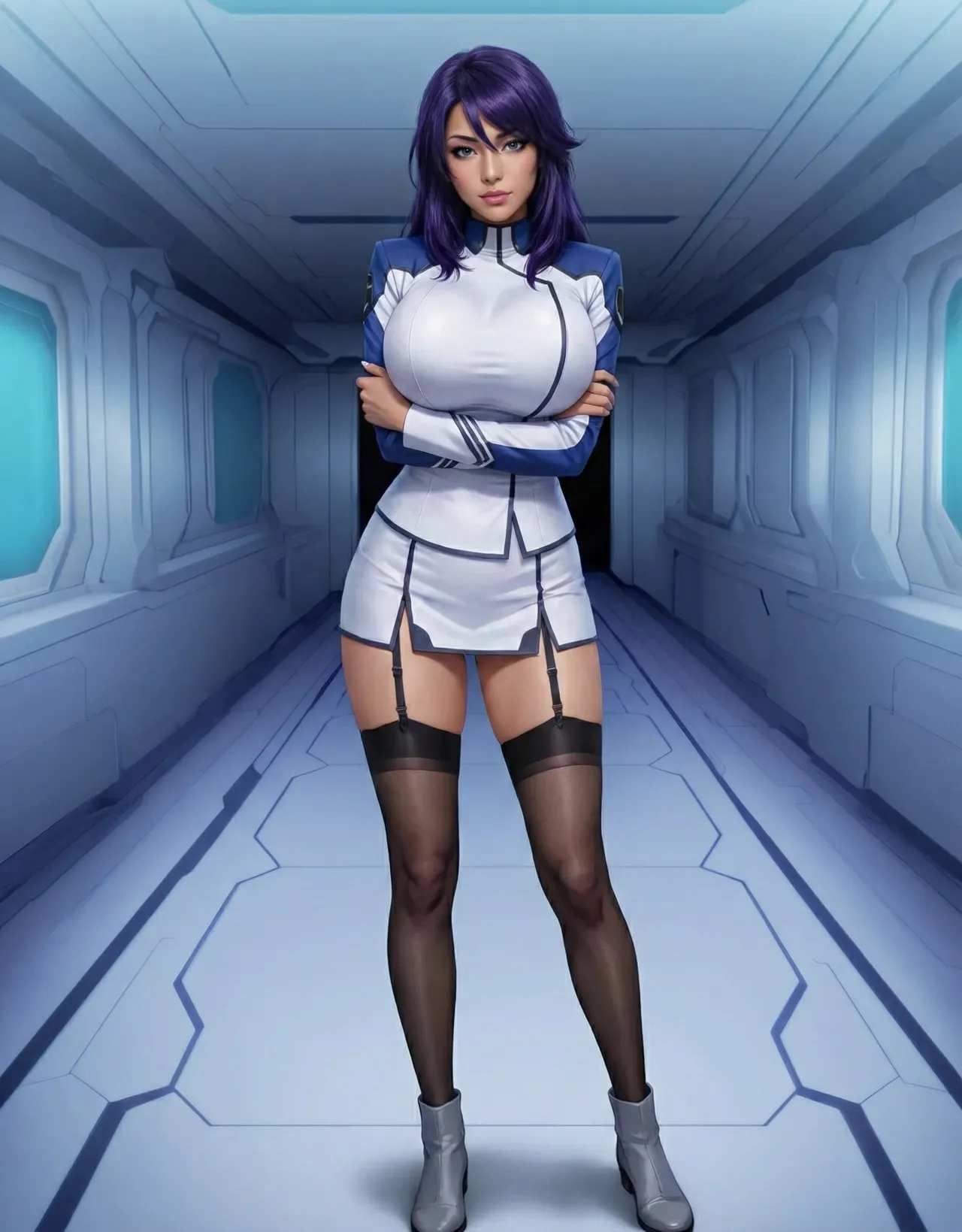 CG Kangoku-Senkan prison battleship lilith Rieri Bishop Naomi Evans page 7 full