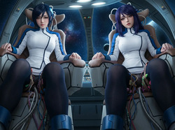 CG Kangoku-Senkan prison battleship lilith Rieri Bishop Naomi Evans