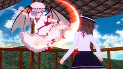 #FATALITY fatality模仿，蕾米把莲子的脖子改装成360°转炮了 - 一笑jlcsl的插画 - pixiv