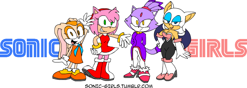 Sonic Girls page 1 full