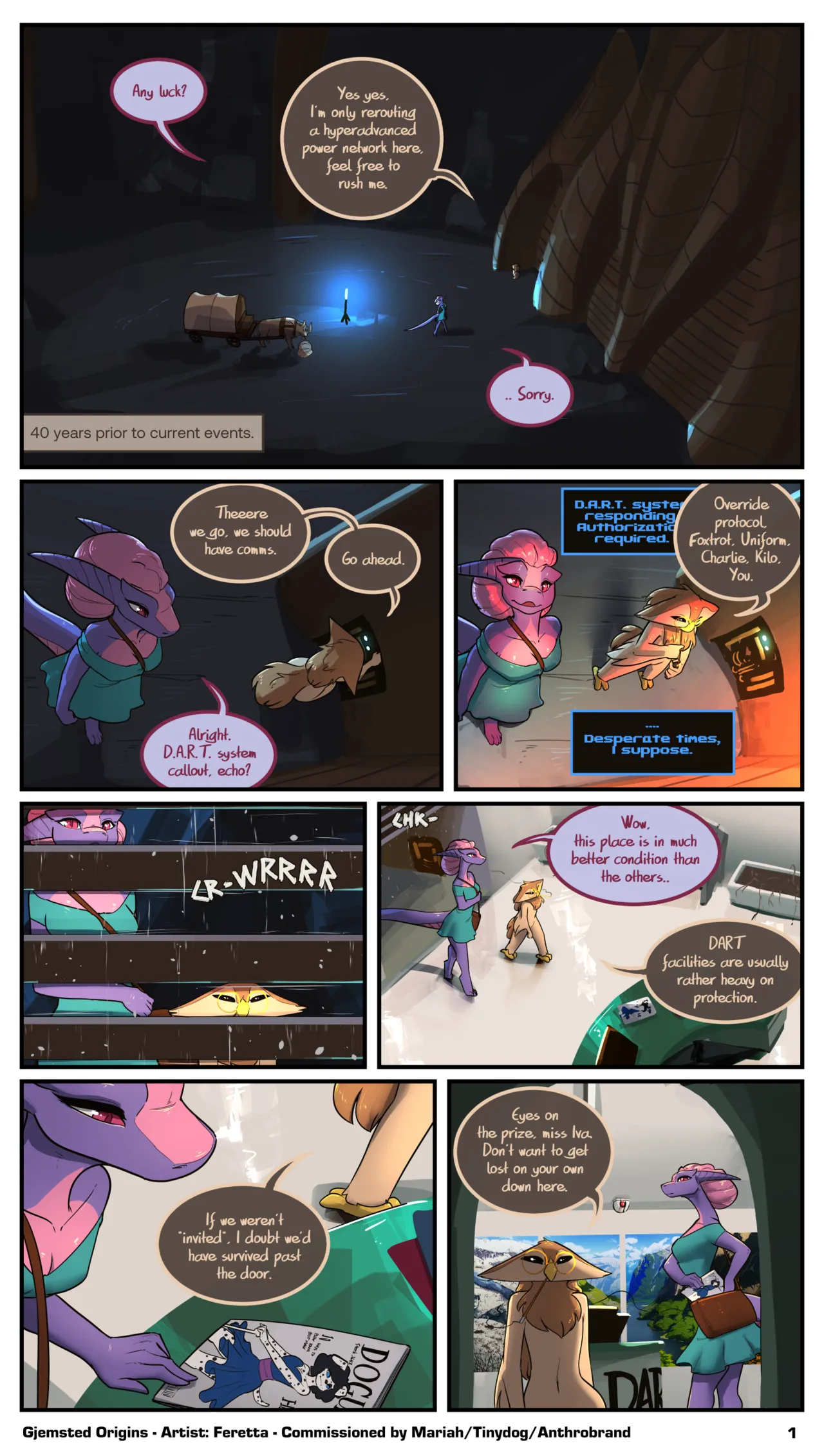 Gjemsted Origins page 1 full