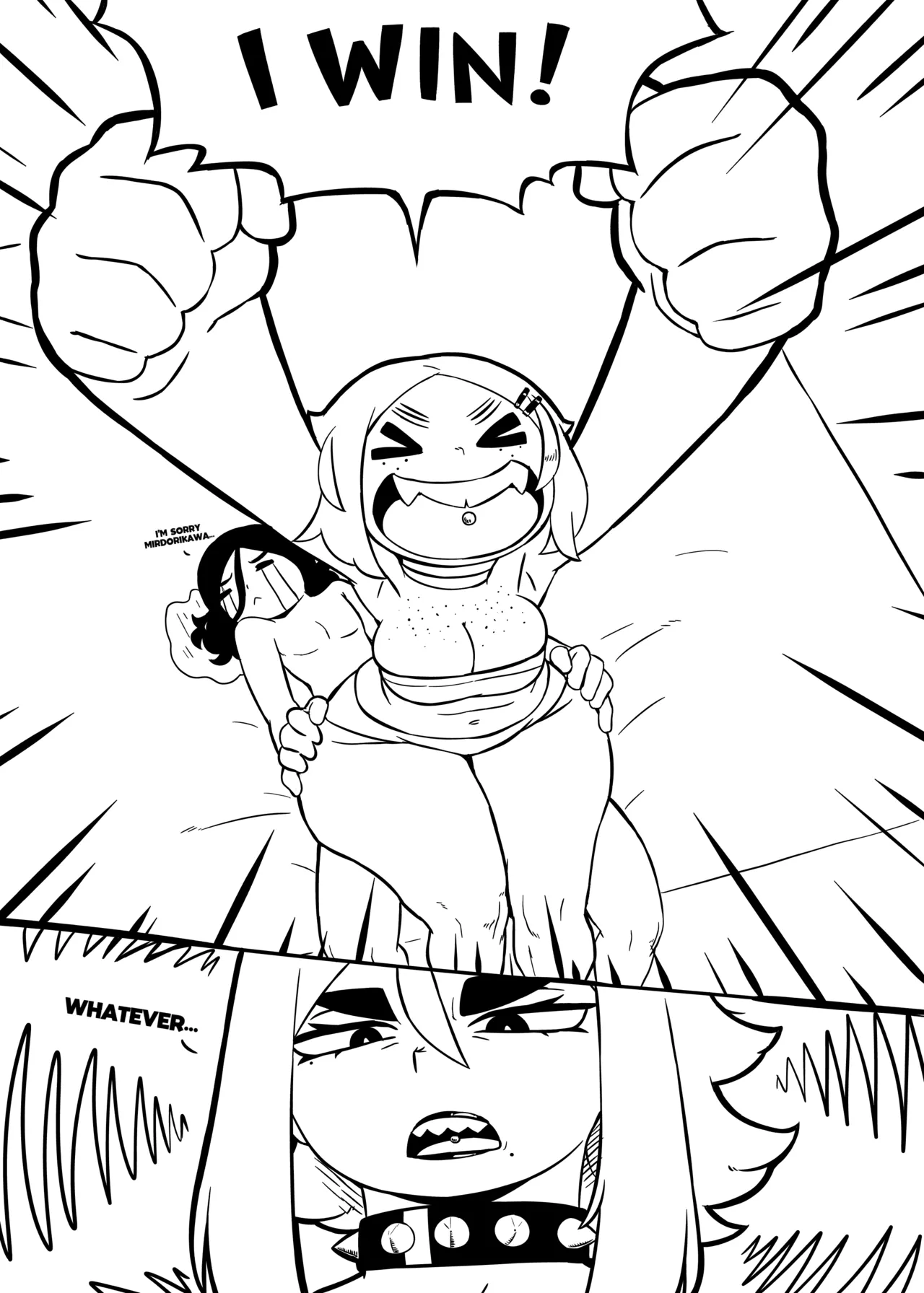 Saya &amp; Midori comic page 7 full