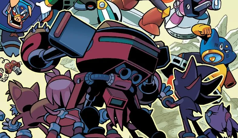 Sonic the Hedgehog IDW &amp; Archie Amy Rose Uncensored Panels page 5 full