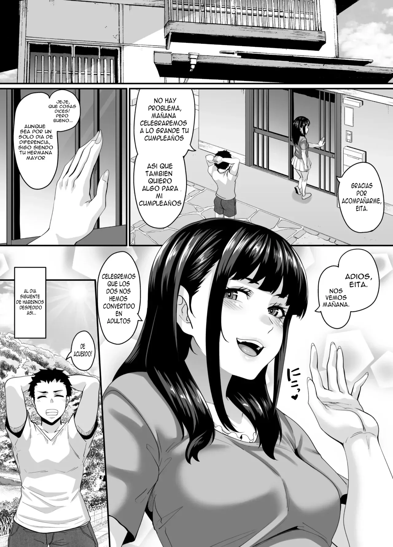 Onna Amarimura no Inshuu ~Otoko wa Juunin Haramasete Ichininmae Toiu Inaka no Fuuchou~｜Costumbre de la aldea con Exceso de Mujeres ~La tendencia rural de que un hombre debe dejar embarazadas a 10 personas para ser un adulto respetable~ page 8 full