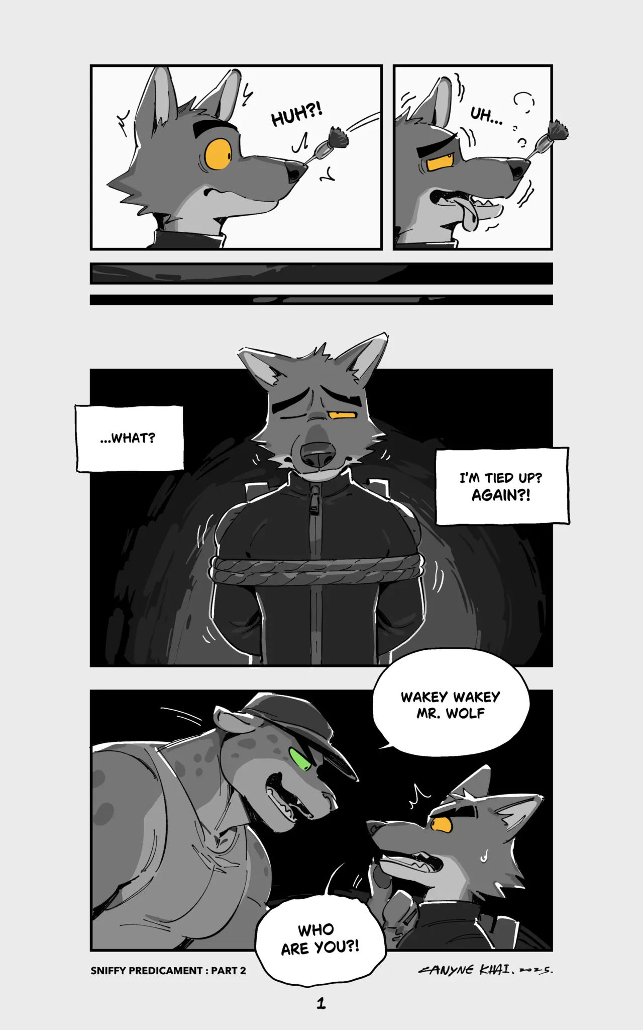 《Sniffy Predicament Part 2》full page 1 full