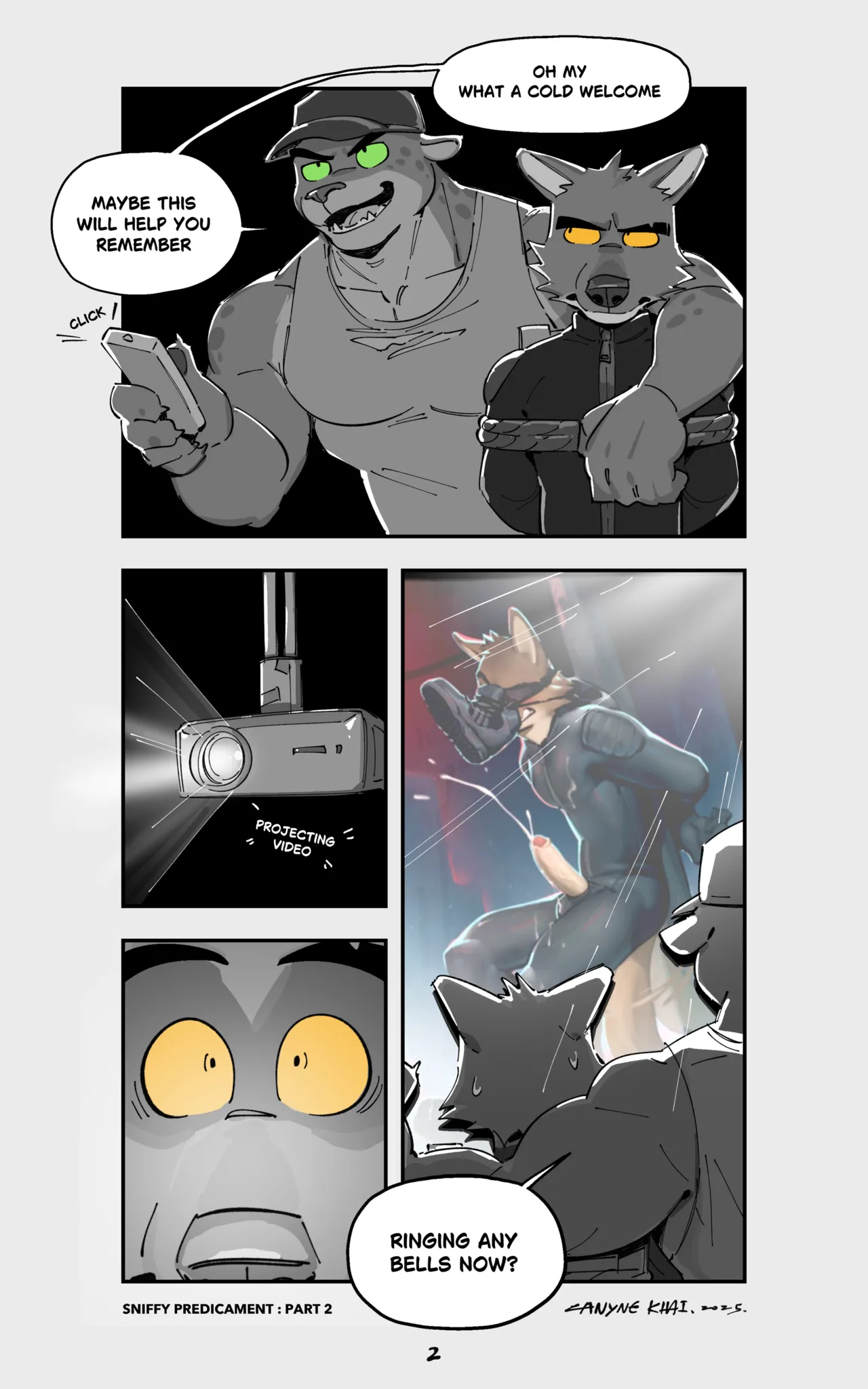 《Sniffy Predicament Part 2》full page 2 full