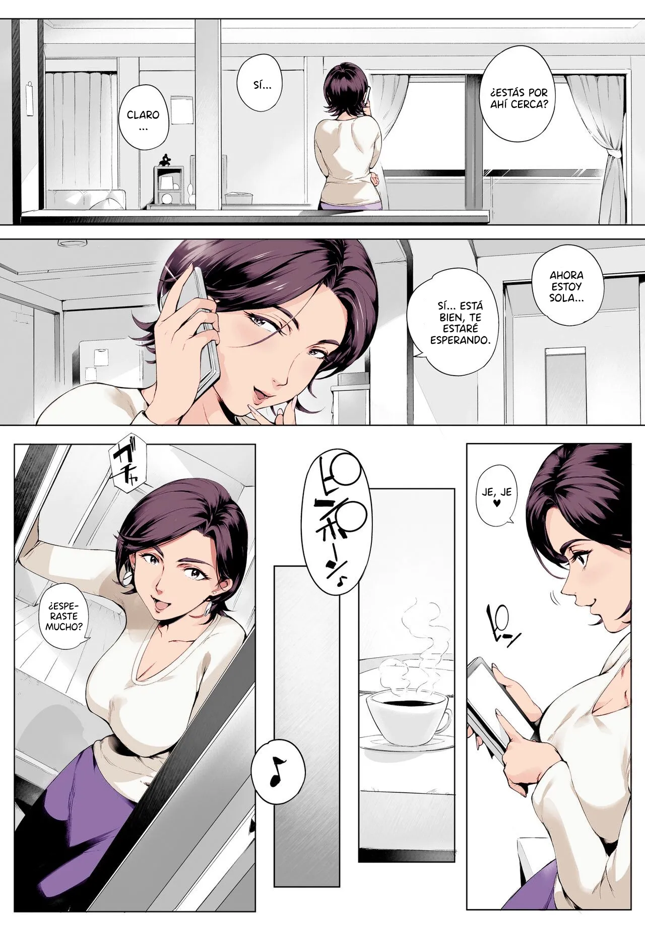 Futei Koubizuma Honoka ~Hakkaku Hen~｜Honoka, la esposa infiel ~La caída de la máscara~ page 5 full