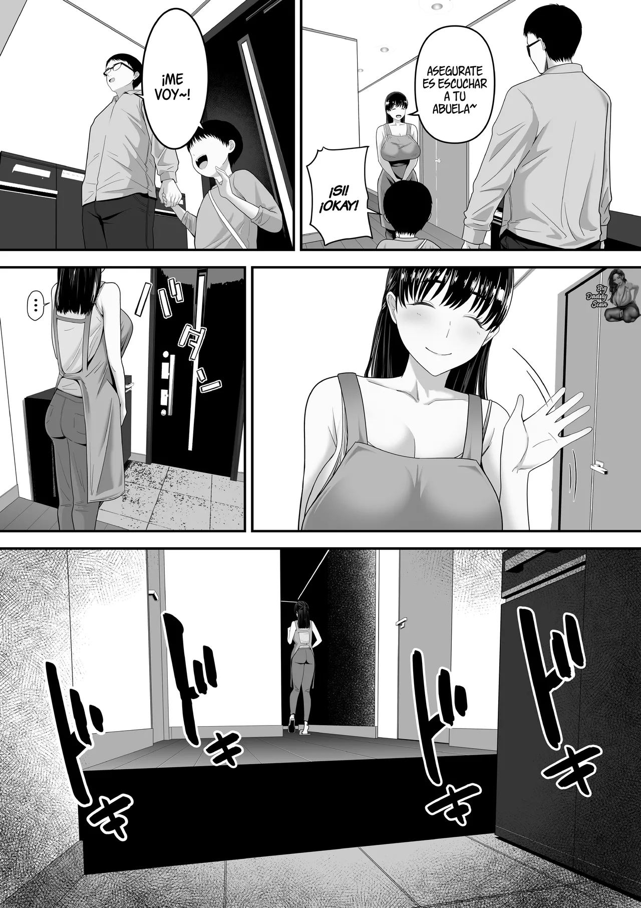 Papa Kounin Tanin Chinpo de Meccha iku Mama no Hanashi｜Historia De Una MILF Que Se Viene Como Loca Con La Polla De Un Extraño Com El Permiso De Su Esposo page 4 full
