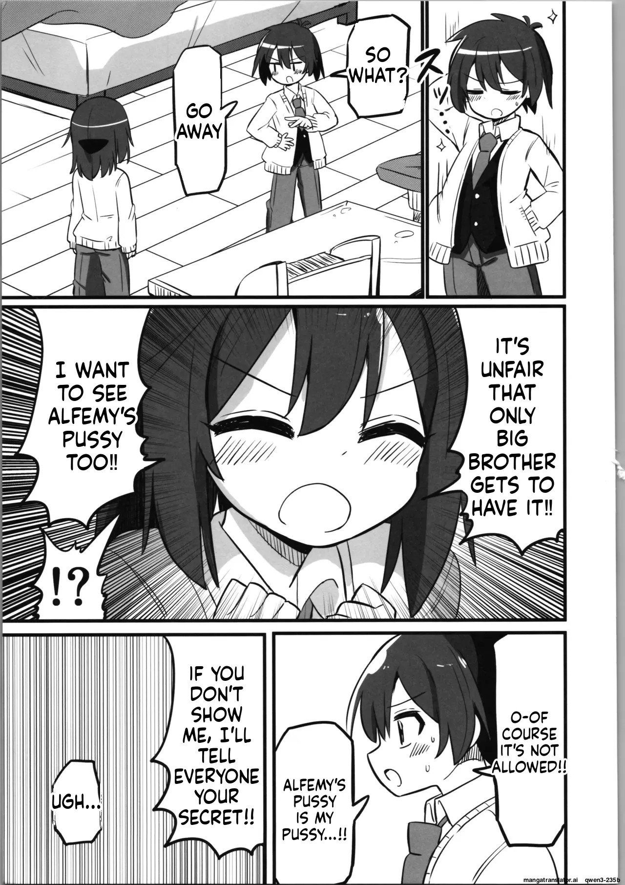 TS Mahou Shoujo, Otouto ni Okasareru page 8 full