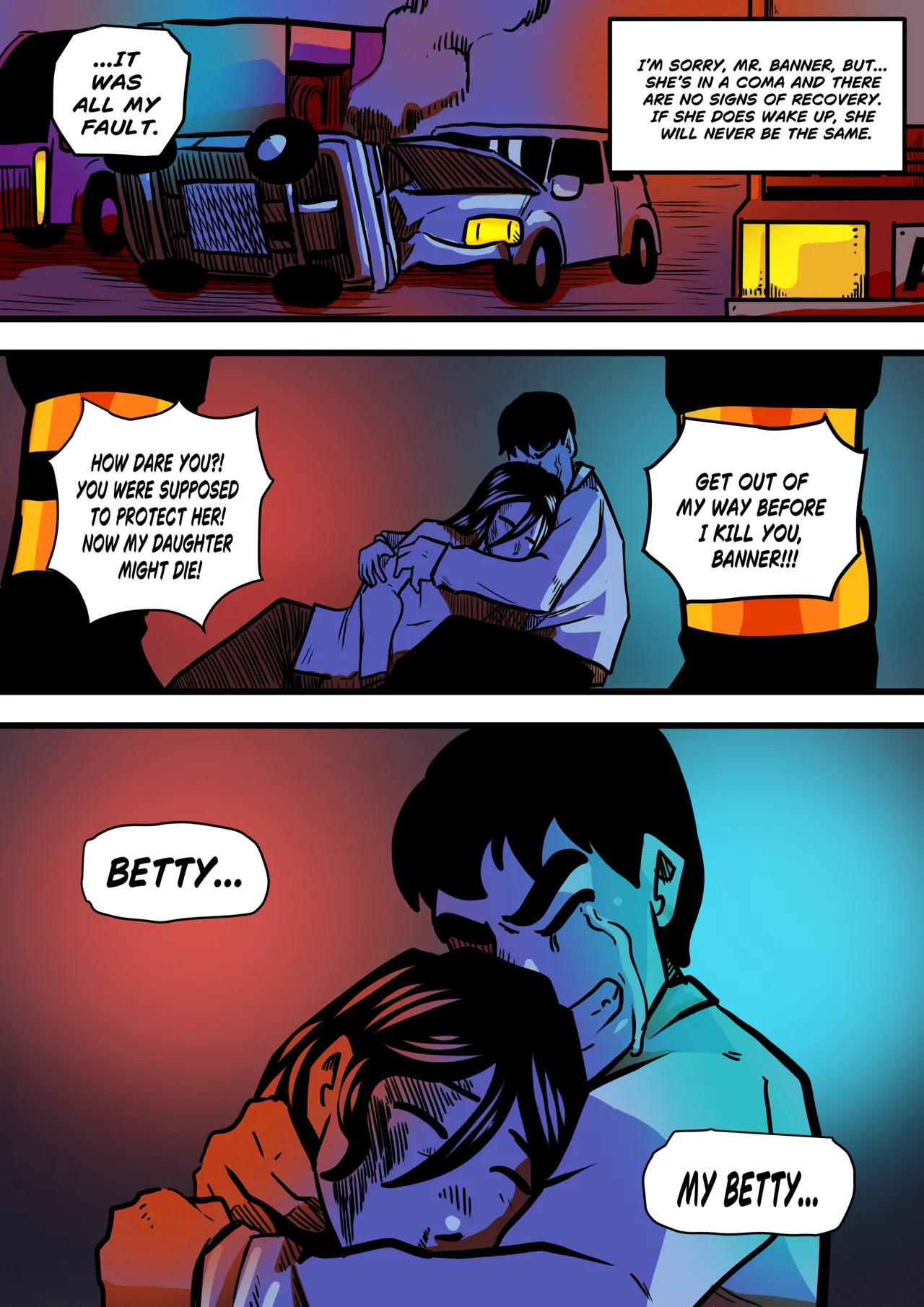Betty Hulk AU: The Origin Of Betty Hulk page 2 full
