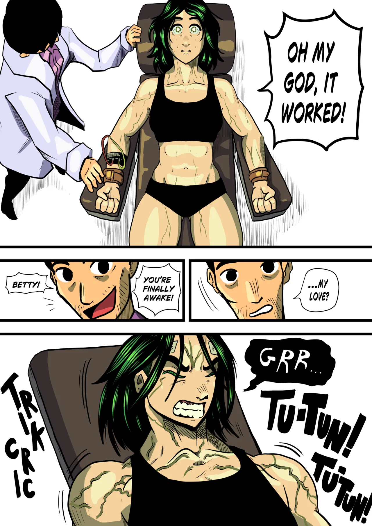 Betty Hulk AU: The Origin Of Betty Hulk page 7 full