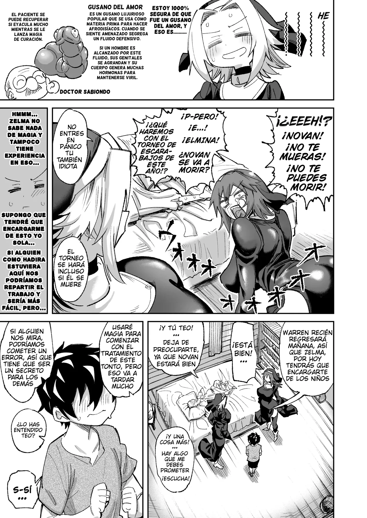 Mamono No Sei Dakara Shikata Nee Yona | Todo Es Por Culpa De Ese Monstruo, Así Que No Hay Otro Remedio, ¿Verdad? | Traducción de TerrorDark page 9 full