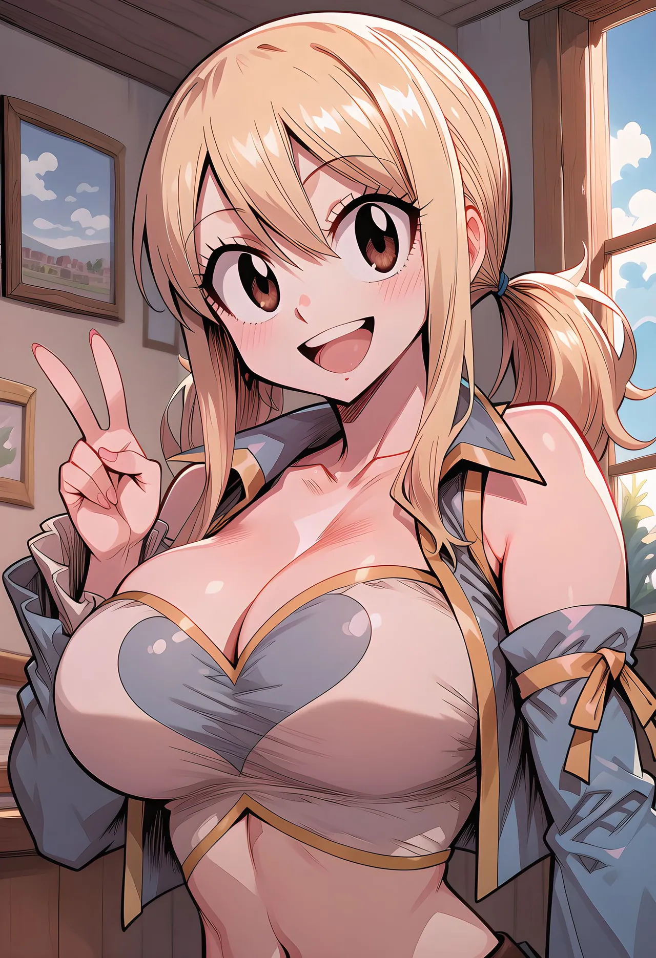 Lucy Heartfilia #12 NSFW  Sin Censura page 9 full