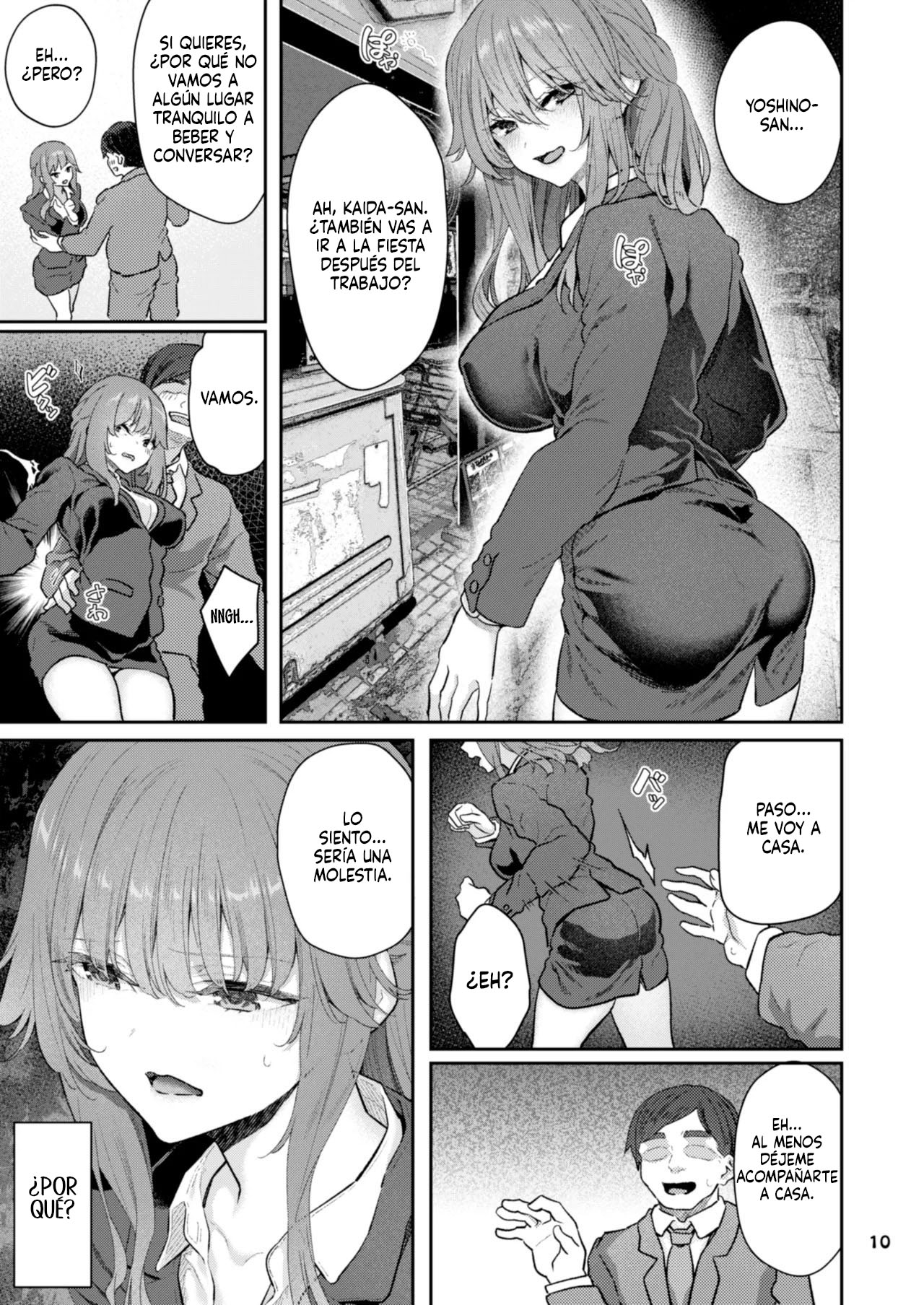 【Hamedori  Moto Buka Shinkon Shifuku to Suit de｜ Yoshino Miki , Ex Subordinada, Recién Casada, con Ropa Casual y Traje page 10 full
