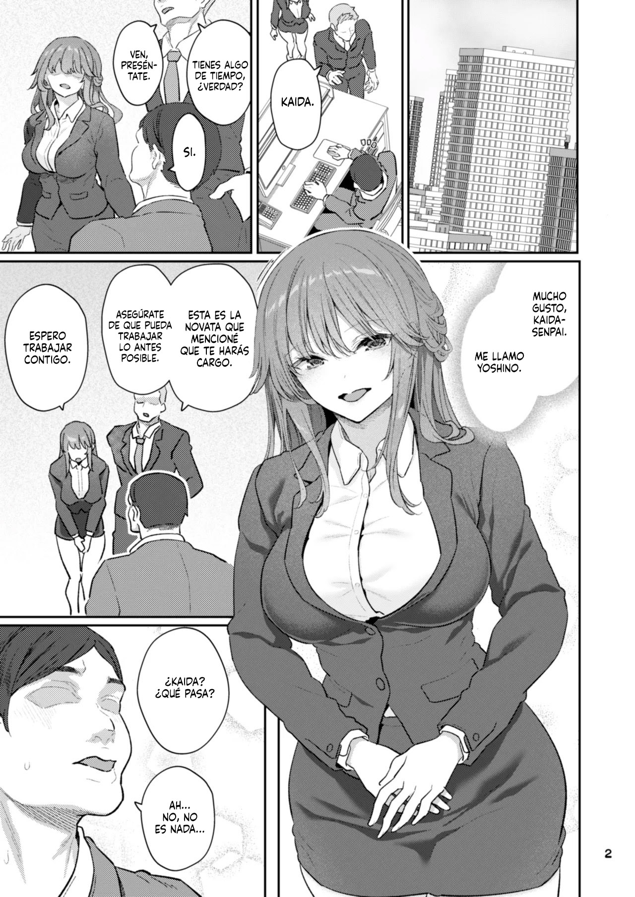 【Hamedori  Moto Buka Shinkon Shifuku to Suit de｜ Yoshino Miki , Ex Subordinada, Recién Casada, con Ropa Casual y Traje page 2 full
