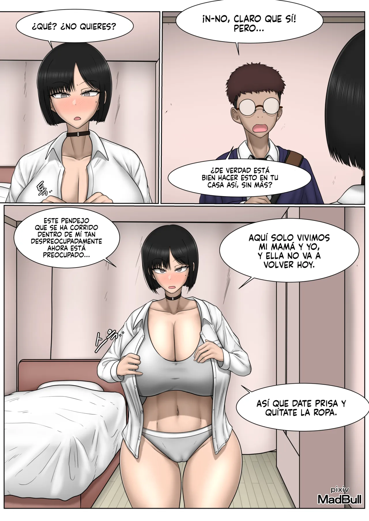 The Breast Milk Selling Girl 2 - La Chica que Vende la Leche de sus Tetas 2 page 6 full
