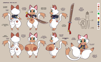 Meowster Hunter: Jennifur cover