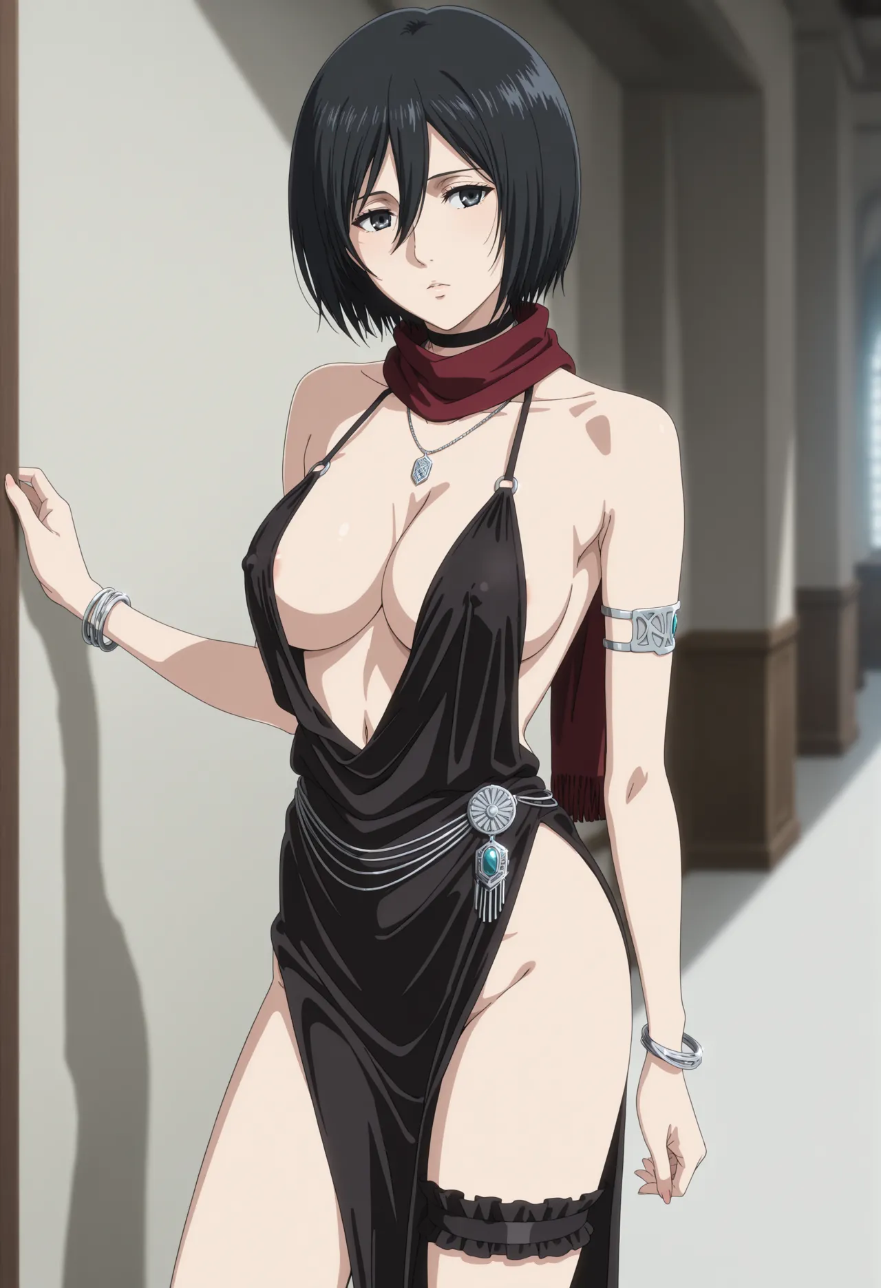 【AiWaifuDXD】三笠·阿克曼Mikasa Ackerman（Attack on Titan） page 3 full