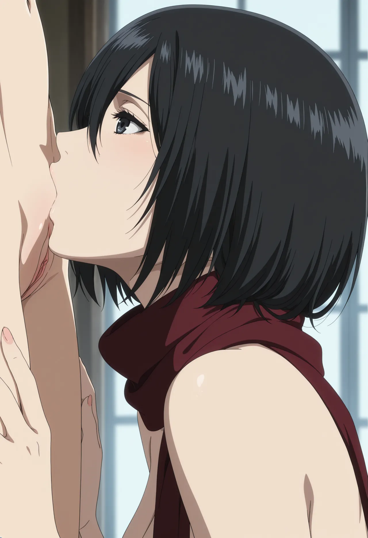 【AiWaifuDXD】三笠·阿克曼Mikasa Ackerman（Attack on Titan） page 9 full