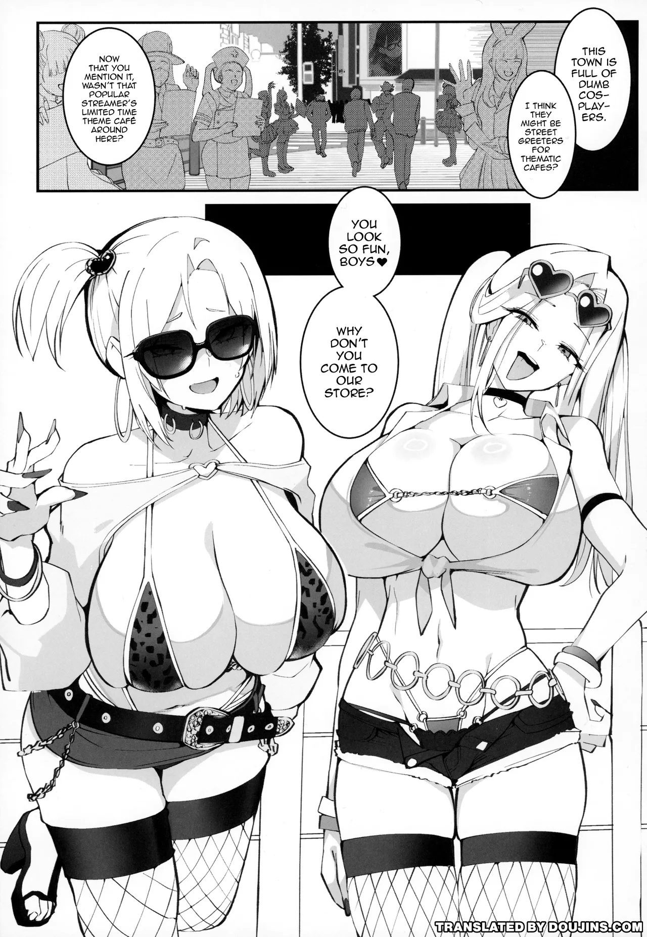 Gal Oyako no Egui Kasegikata 2  | A Gyaru Mother And Daughter's Unsavory Way To Earn Money 2 page 2 full
