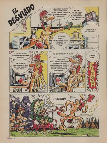 El Desviado - El Microondas 1 cover