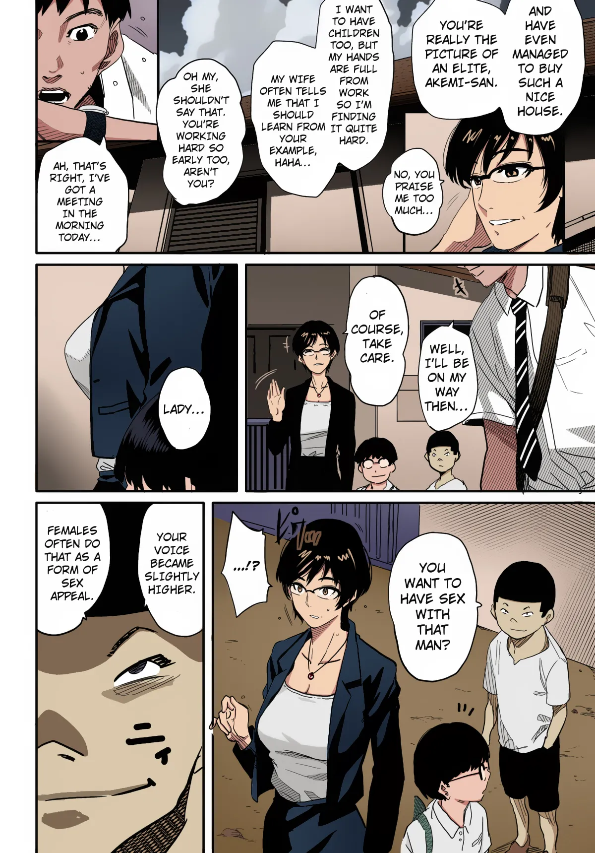 Hahaoya Shikkaku Elite Oyako no M Buta Netorare Tenraku Jinsei page 8 full