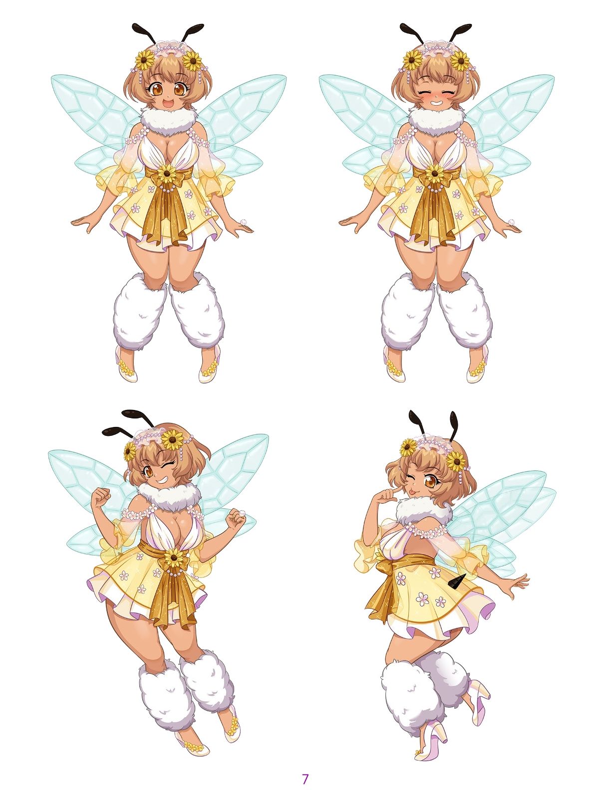 Crush Crush Artbook page 7 full
