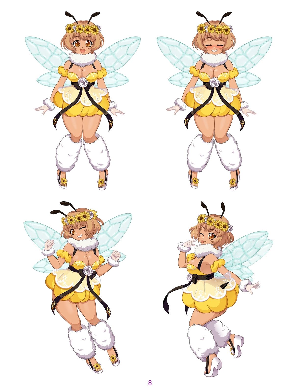 Crush Crush Artbook page 8 full