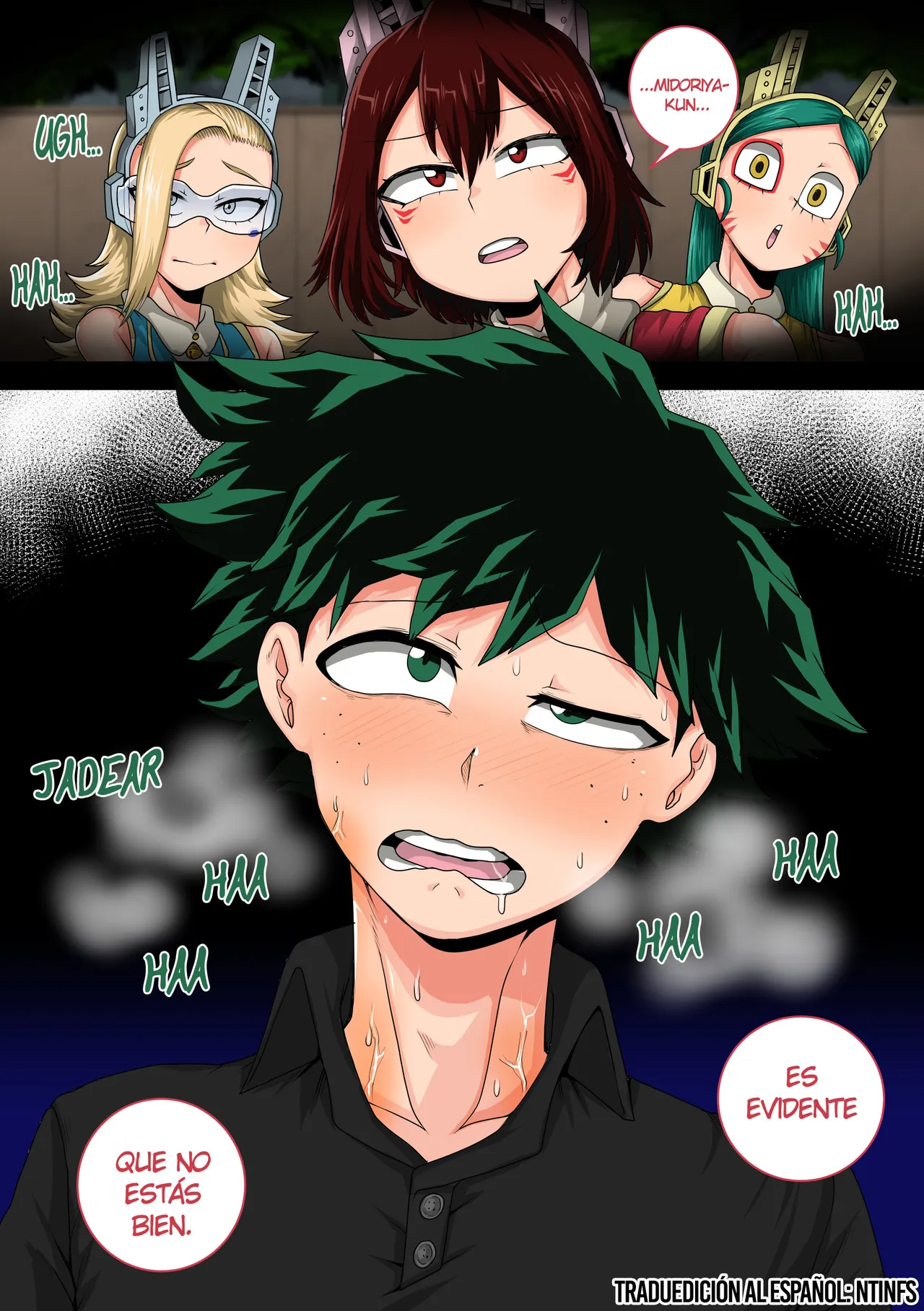 My Harem Academia Chapter 8 Part 3 Breaking into a broken heart page 3 full