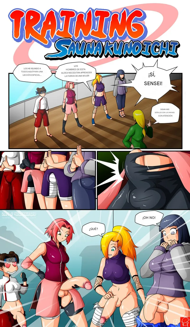 Sauna fun with Naruto gamg page 1 full