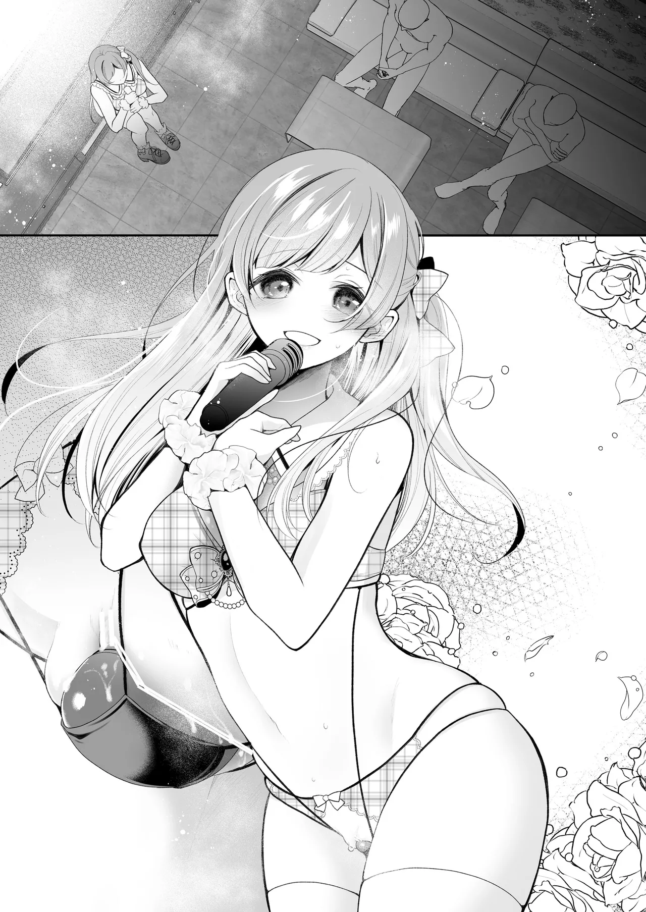 Idol-chan Clit Torture Endurance Manga 8page page 9 full